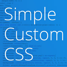 Simple Custom CSS Plugin logo