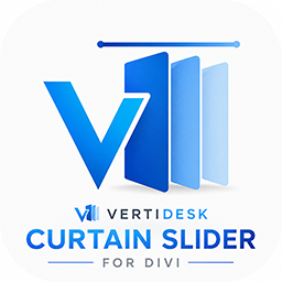 VertiDesk Curtain Slider for Divi logo