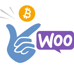 Bitcoin payment for WooCommerce logo