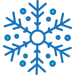 DB Falling Snowflakes logo