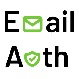 Email Auth – DKIM, SPF, DMARC, Bounce Address, From Address logo