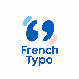 French Typo logo