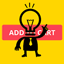 Add to Cart Button Custom Text logo