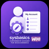 SysBasics Customize My Account for WooCommerce – Live My Account Customizer logo