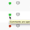 One Click Close Comments logo