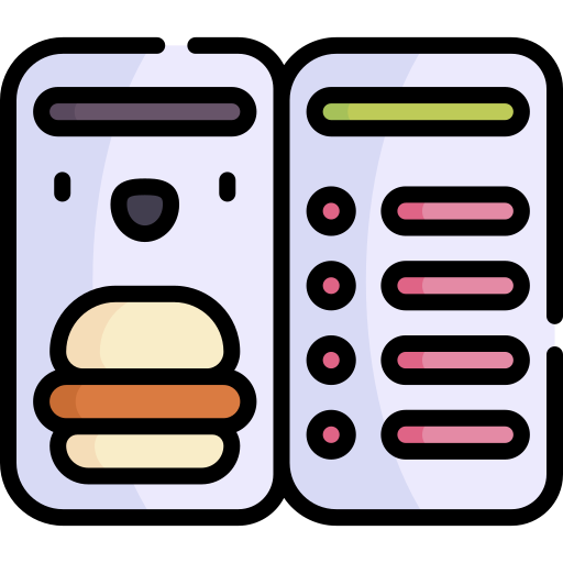 Simple Restaurant Menu Display logo