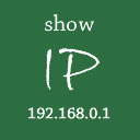 Show IP address logo