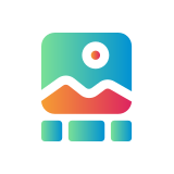 Gallery with thumbnail slider logo