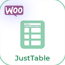 JustTables – WooCommerce Product Table logo