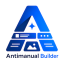 Antimanual Builder – Truly AI Powered Visual Page Builder logo