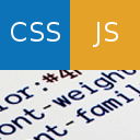 Simple Custom CSS and JS logo