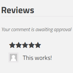 Manually Approved Reviews for WooCommerce logo