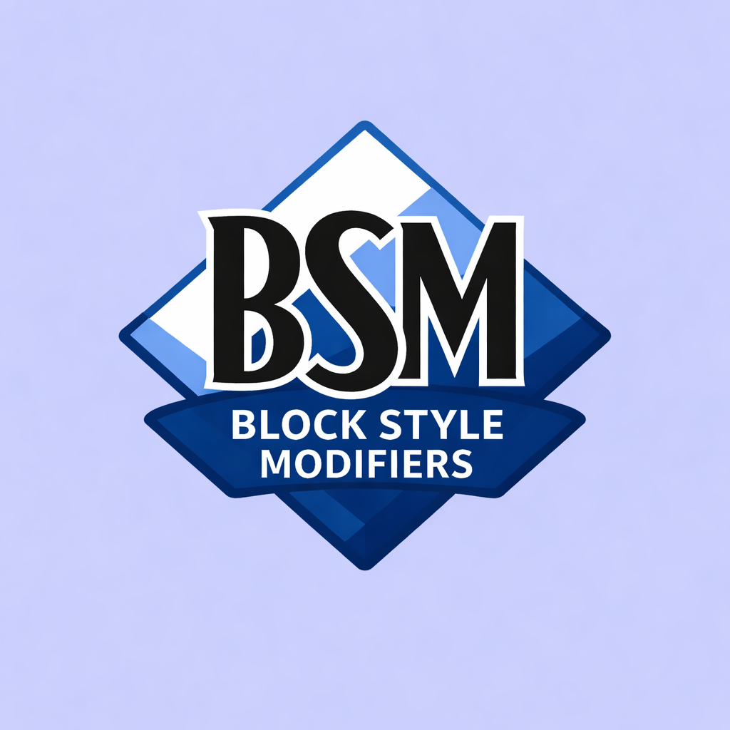 Block Style Modifiers logo