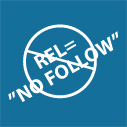 Nofollow for external link logo