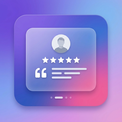 LR Testimonials with slider logo
