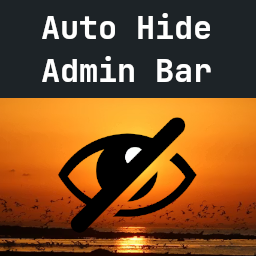 Auto Hide Admin Bar logo