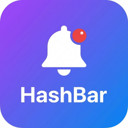 HashBar – Announcement, Notification Bar & Popup Campaign logo