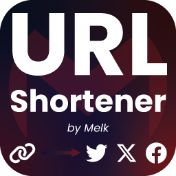 URL Shortener by Melk logo