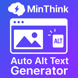 MinThink Auto Alt Text Generator logo
