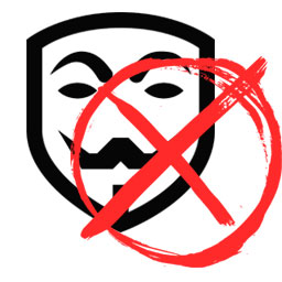 Anonymous Restricted Content logo