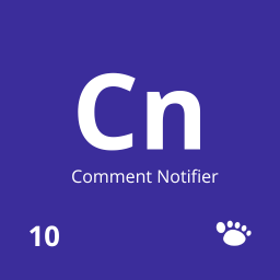 Comment Notifier logo