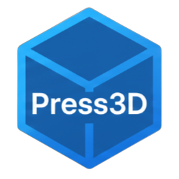 Press3D logo