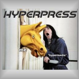 HyperPress | Hypermedia for WordPress (HTMX or Datastar) logo
