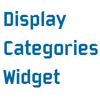 Display Categories Widget logo