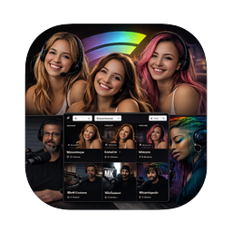 Broadcast Live Video – Live Streaming : WebRTC, HLS, RTSP, RTMP logo