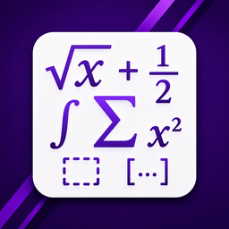 Glyphwell – Visual Equation Editor logo