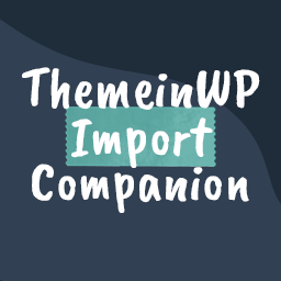 ThemeinWP Import Companion logo