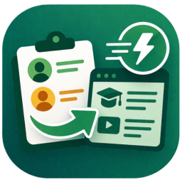 WPFalcons Quick Assign for LearnDash logo