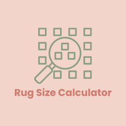 Rug Size Calculator by SmallSpaceGlow logo