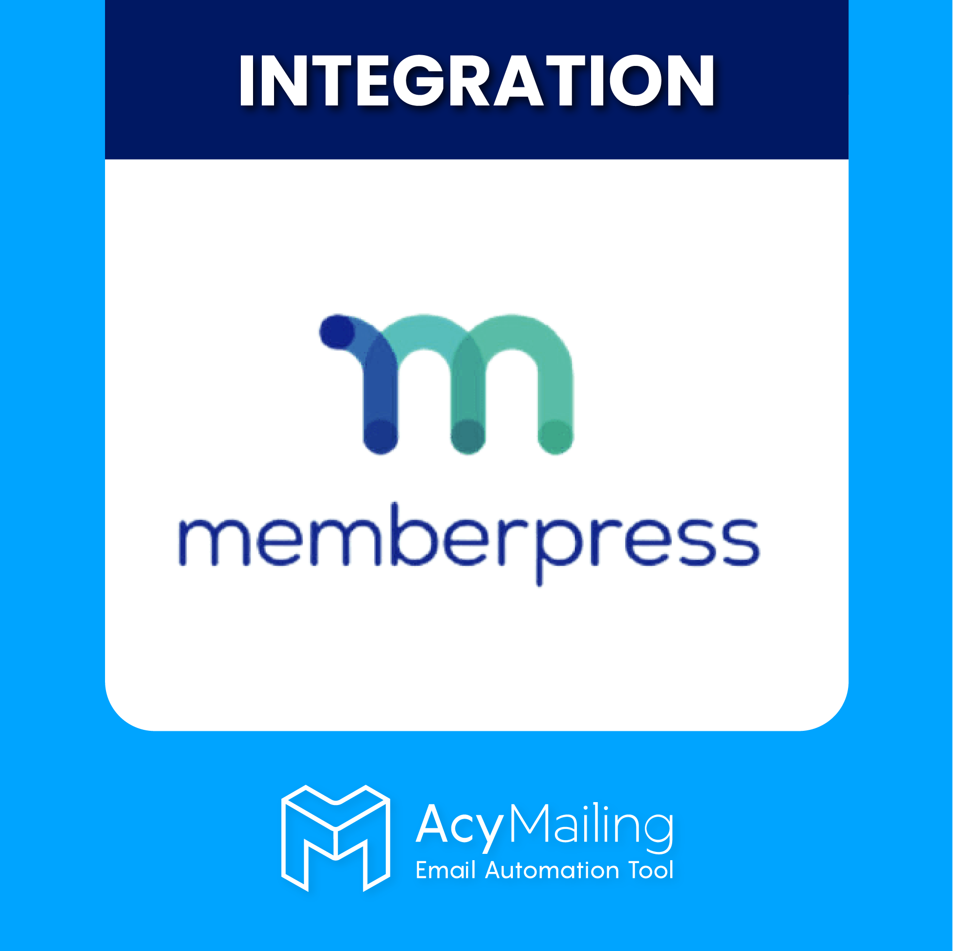 AcyMailing integration for MemberPress logo