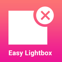 Easy Lightbox – Image, Gallery and Video Lightbox for WordPress logo