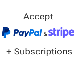 Accept PayPal & Stripe with Subscriptions for WooCommerce logo