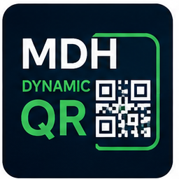 MDH Dynamic QR logo
