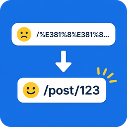Slug-Free Permalinks – Simple ID-Based URLs logo