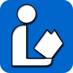 Library Bookshelves logo