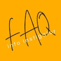 FAQ Info Instigator logo