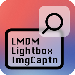 LMDM Lightbox Image Caption logo