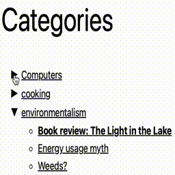 Collapsing Categories logo