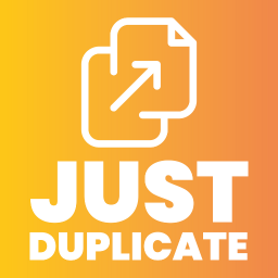 Just Duplicate logo