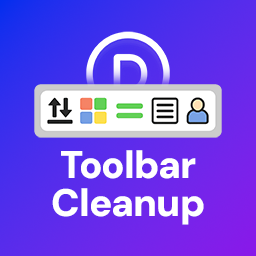 Toolbar Cleanup for Divi logo