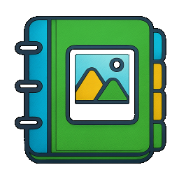 Album of photos from a folder in the Media Library logo