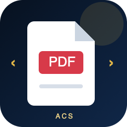 ACS PDF Slide Viewer logo