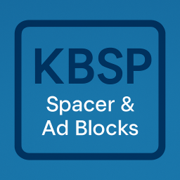 KBSP Spacer & Ad Blocks logo