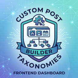 Frontend Dashboard Custom Post and Taxonomies logo