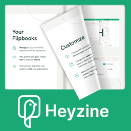 PDF Flipbook Heyzine logo
