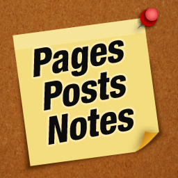 Page & Post Notes logo